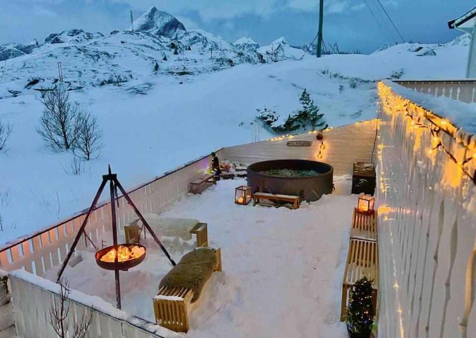Sund  Sundet Lofoten Holiday Houseヴィラ エクステリア 写真